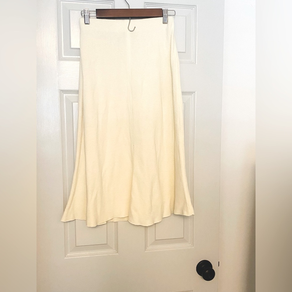 Elegant Cream Skirt